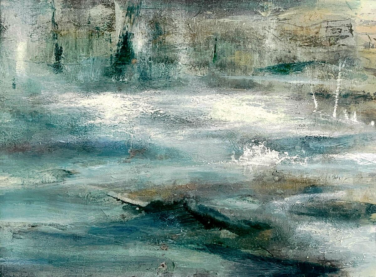 Winterabend bei Lauscha