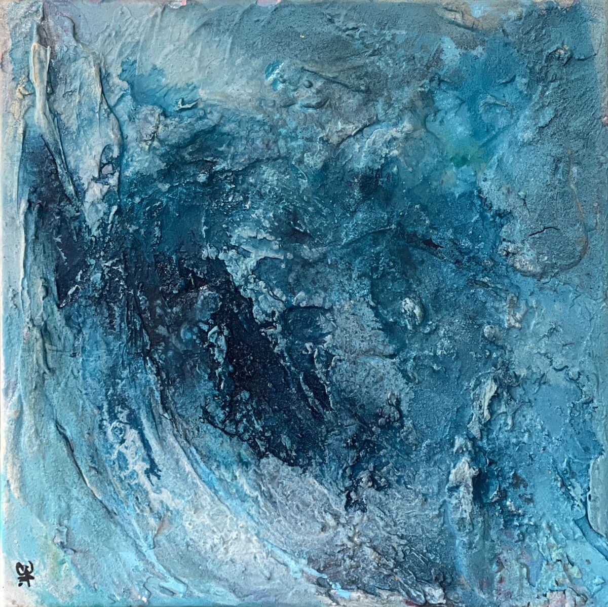 Glücksgefühle in Blau