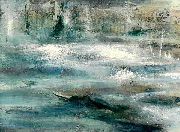Winterabend bei Lauscha